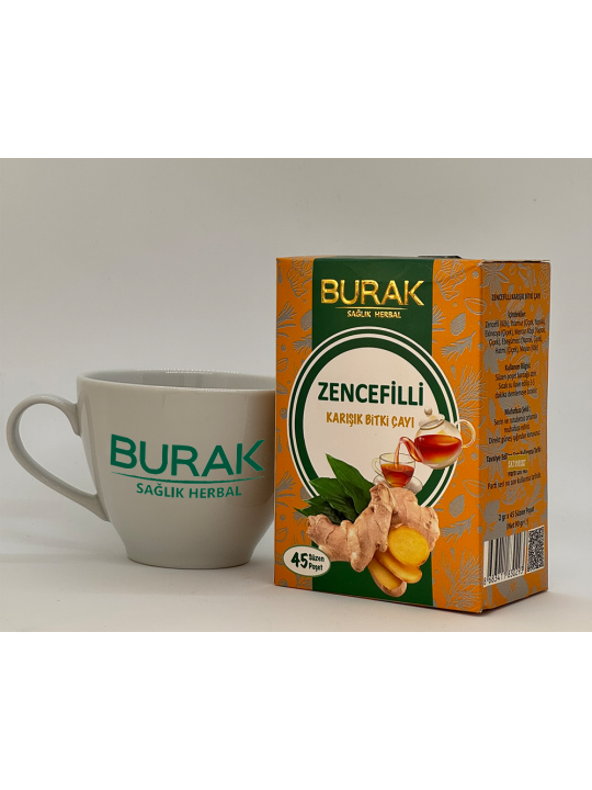 Zencefil Çayı - %100 Doğal ve Taze - Mese Herbal