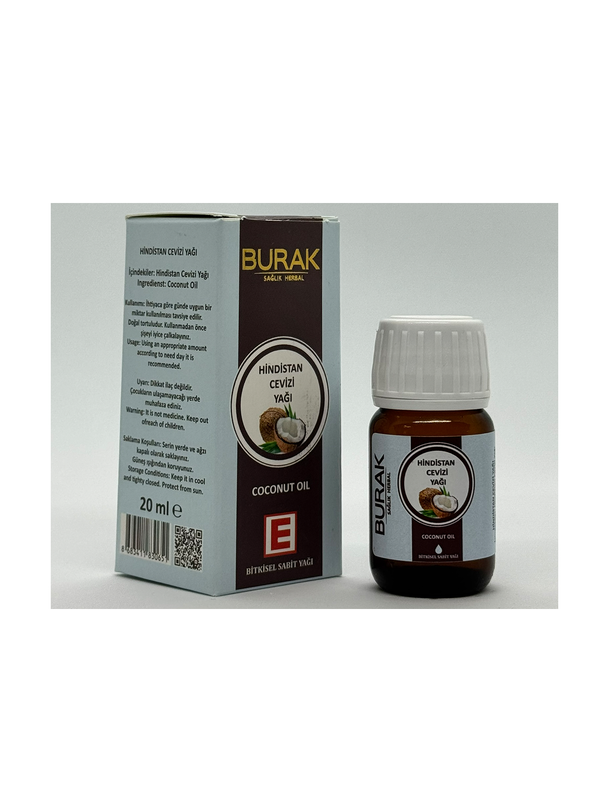 Hindistan Cevizi Yağı - %100 Doğal ve Taze - Mese Herbal