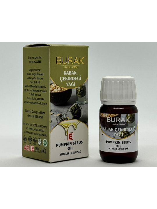 Kabak Çekirdeği Yağı - %100 Doğal ve Taze - Mese Herbal