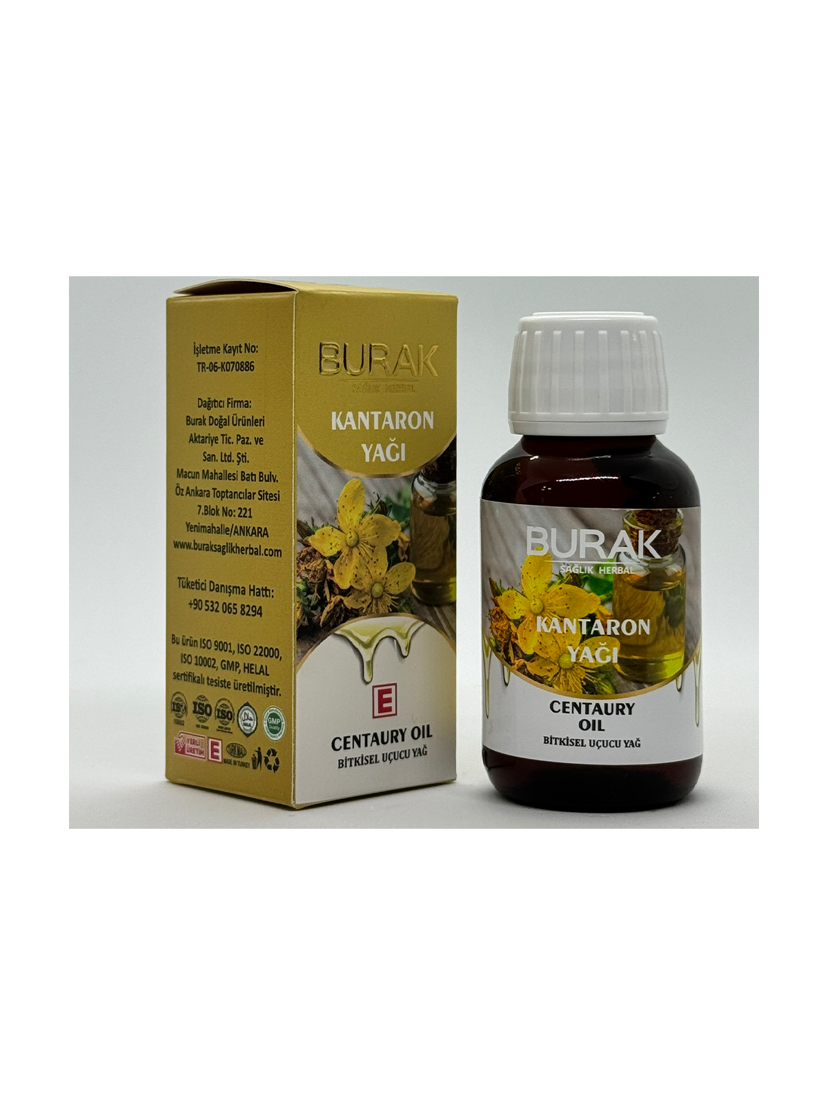 Kantaron Yağı - %100 Doğal ve Taze - Mese Herbal