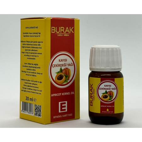 Kayısı Çekirdeği Yağı - %100 Doğal ve Taze - Mese Herbal