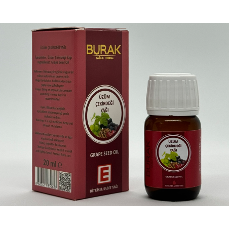 Üzüm Çekirdeği Yağı - %100 Doğal ve Taze - Mese Herbal