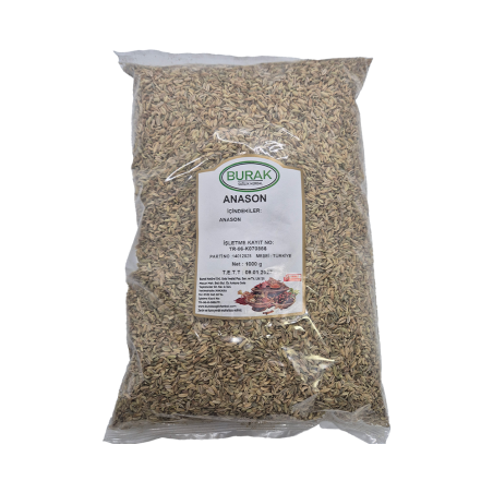 Burak Doğal Anason Tohumu – Sindirim Destekleyici ve Aromatik Şifa - %100 Doğal ve Taze - Mese Herbal