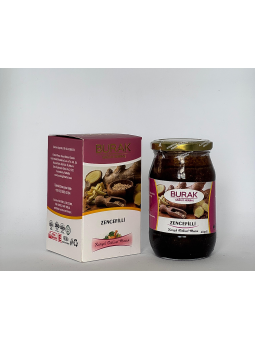 Burak Zencefilli Macun – Boğaz Dostu ve Bağışıklık Güçlendirici - %100 Doğal ve Taze - Mese Herbal